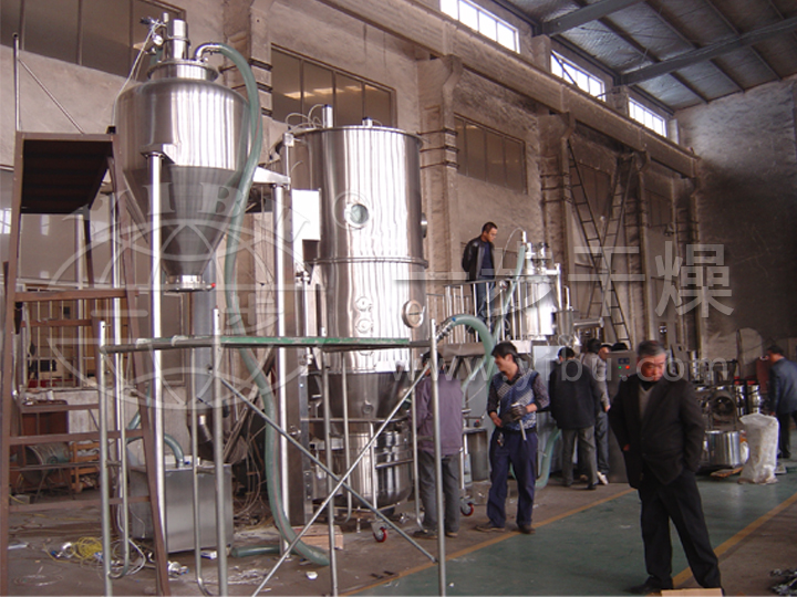 固體制劑制粒，干燥，混合自動(dòng)化生產(chǎn)線