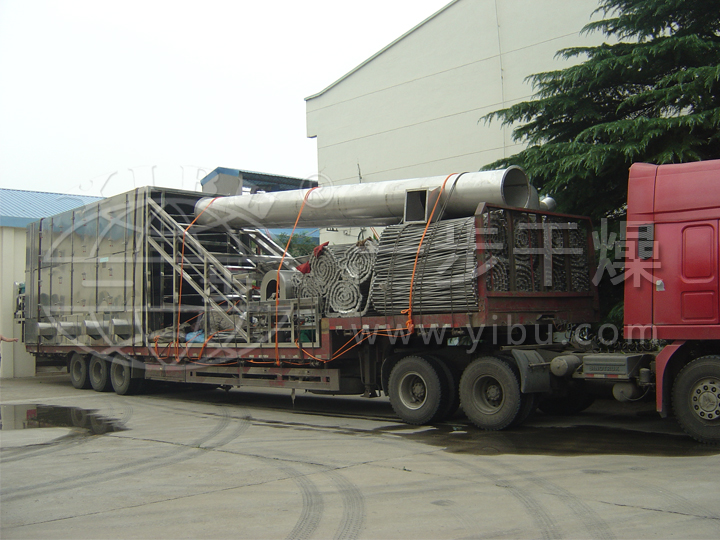 中藥飲片專用干燥機工程