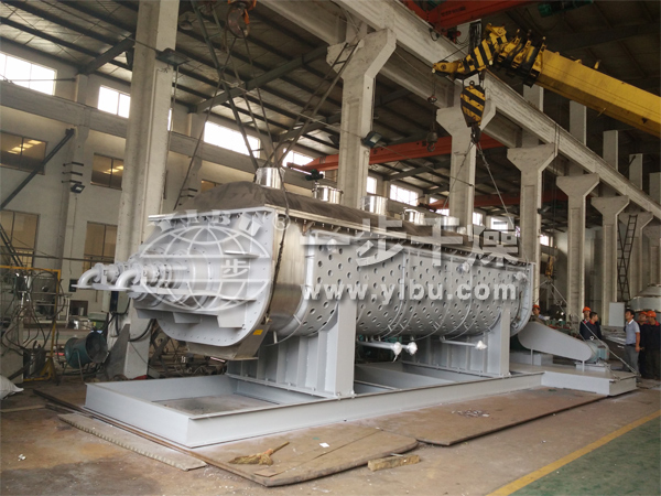 QJ系列空心槳葉干燥機(jī)制作現(xiàn)場