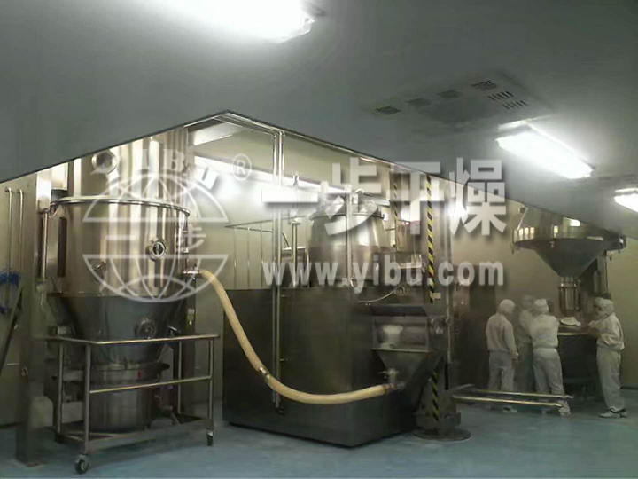 新型固體制劑制粒干燥聯(lián)線
