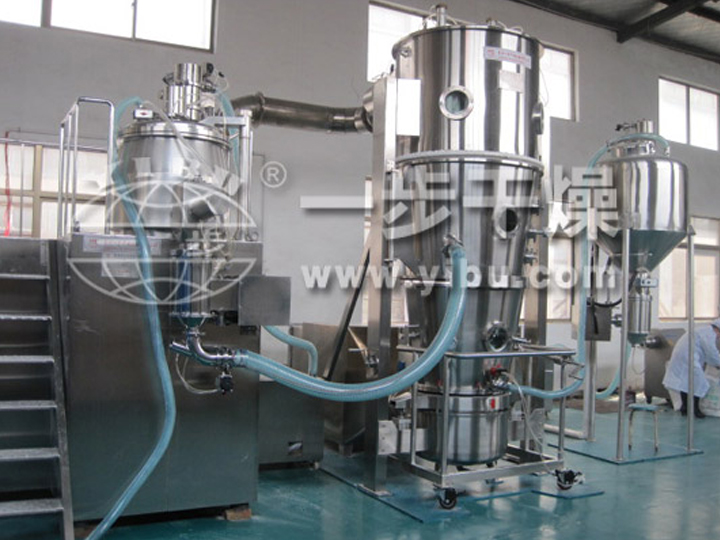 新型固體制劑制粒干燥聯(lián)線