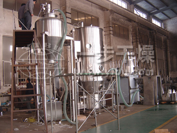 新型固體制劑制粒干燥聯(lián)線