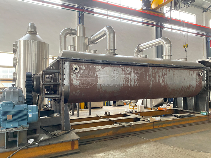 QJ系列空心槳葉干燥機(jī)制作現(xiàn)場