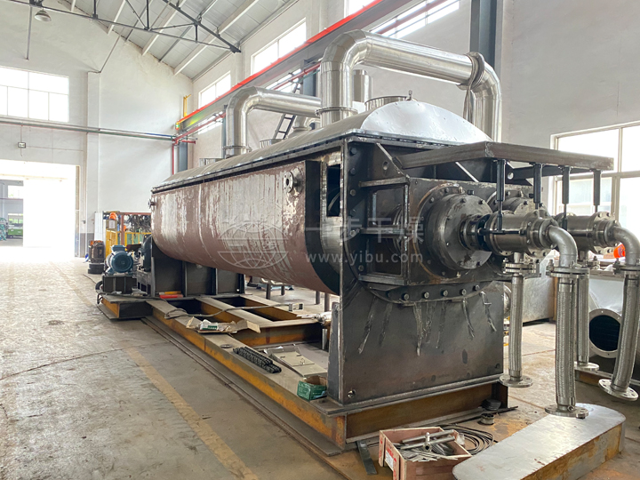 QJ系列空心槳葉干燥機(jī)制作現(xiàn)場