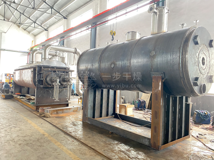 QJ系列空心槳葉干燥機(jī)制作現(xiàn)場