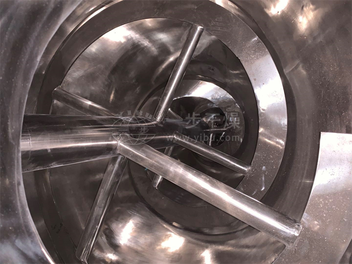 高鎳三元正極材料單錐螺帶真空干燥機