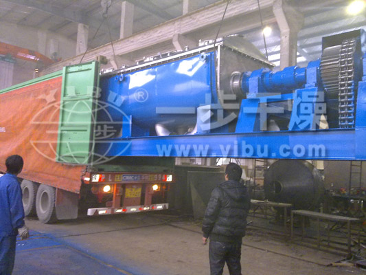 QJ系列空心槳葉干燥機(jī)制作現(xiàn)場